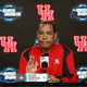 Head coach Kelvin Sampson of the Houston Cougars coaches during a practice session ahead of the NCAA Basketball Tournament Midwest Regional at the Sprint Center on March 28, 2019 in Kansas City, Missouri.